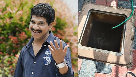 Vinod Kovoor survives fall into water tank