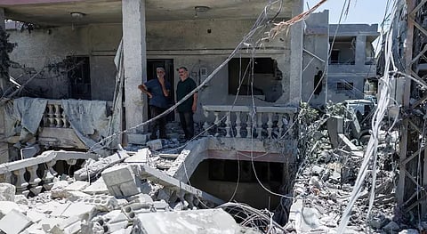  Israel reduces Hezbollah's headquarters to ashes