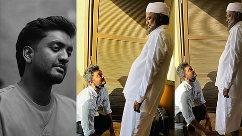 chandu salim kumar shared photo of salim kumar
