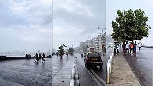 Relief from the heat; rain arrives in Mumbai