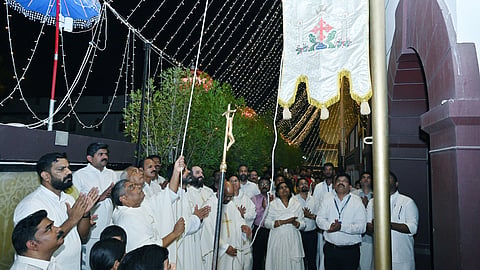 Sharjah Dukrana Feast: Flag hoisting marks start of nine-day celebrations at St Michael's Church