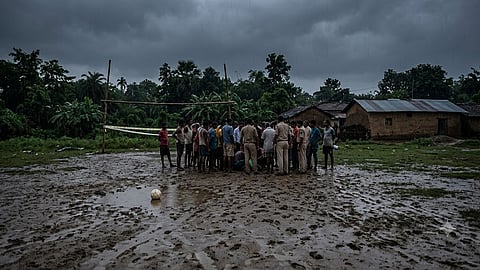 Two killed in lightning strike while playing football in Jharkhand