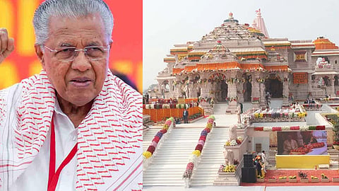 Ayodhya temple robbery: Pinarayi demands Modi to answer