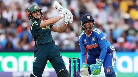 Australia's Ashley Gardner batting