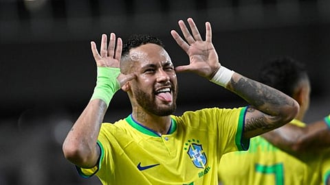Brazilian football player Neymar