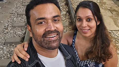 actor rony david on 20th wedding anniversary
