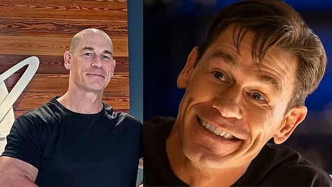  John Cena shares pre hair transplant bald look
