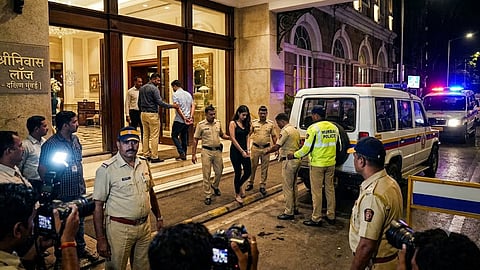 police busted a prostitution racket at a luxury hotel in south mumbai