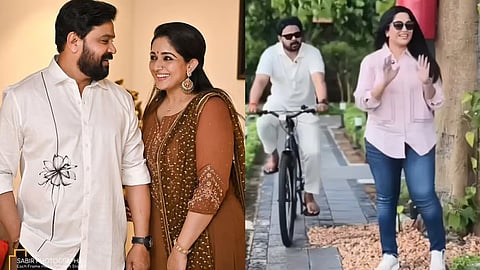  kavya dileep romantic reel gone viral
