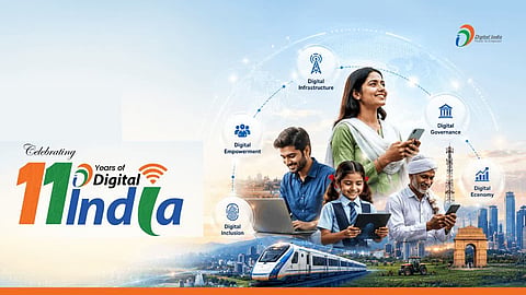 "Digital India" moves forward with 11 years of tradition