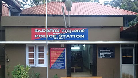 Young man attacks Aryanad police station