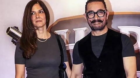 Aamir Khan's third wedding today at his Bandra residence.