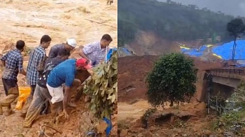 wayanad-tunnel-road-landslide-people-suspected-trapped-rescue-underway