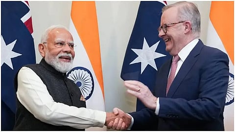 India and Australia sign uranium trade deal