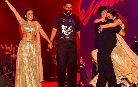 Singer Jasmine Sandlas and her fiancé Shekhar Chaudhary