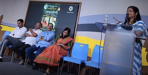 A literary evening was organized.