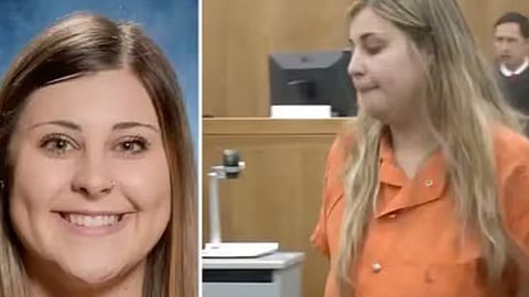 Teacher arrested for sexual relations with 16-year-old; husband provided the evidence