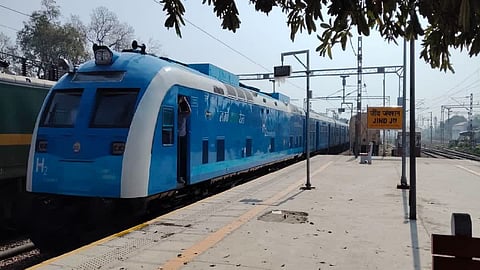 India's first hydrogen fuel train to roll out today