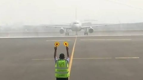 International services have commenced from Navi Mumbai Airport.
