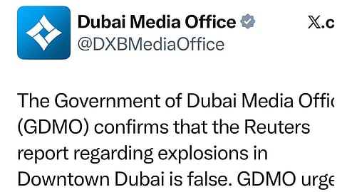 Dubai blast rumor false: Govt warns of strict action