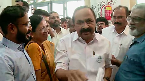 vd satheesan ignores ksu president aloysius xavier