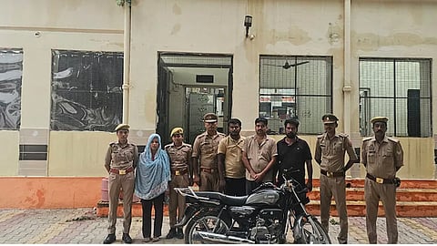 The arrested accused