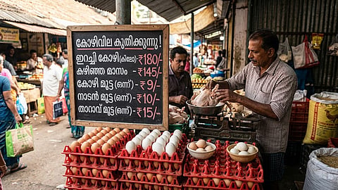 what's the reason for kerala chicken and eggs price hike