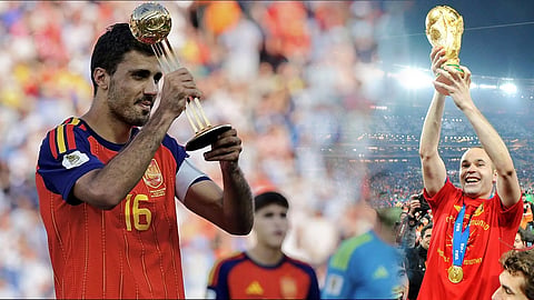 Rodri vs Iniesta: Spain’s World Cup maestros compared