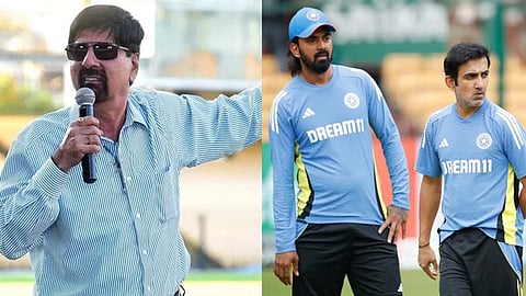 k. sreekanth criticizes gautham gambhir and indian team management over k.l. rahul batting position