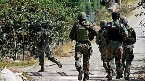 A police officer was killed in a terrorist attack in Kashmir