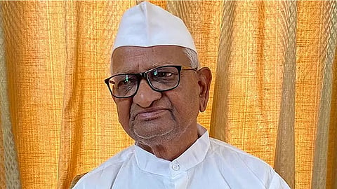 NEET malpractices: Anna Hazare holds silent protest in support of students