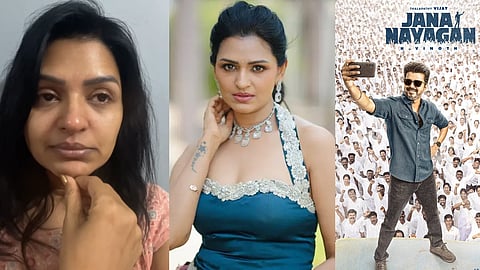 actress ananthi ajay disappointed about deleted scenes in jana nayakan