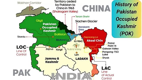 PoK is part of India, says Defence Minister Rajnath Singh.