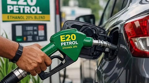 Protest against Ethanol mixing in petrol