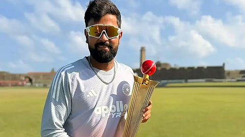 india announced squad for test series against sri lanka; saransh jain earned maiden call up
