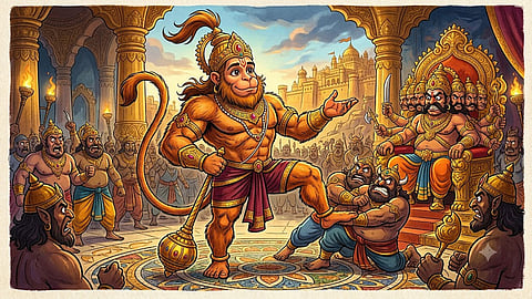 Ramayana month Angad