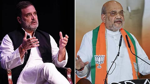 rahul gandhi criticizm against rss and amit shah