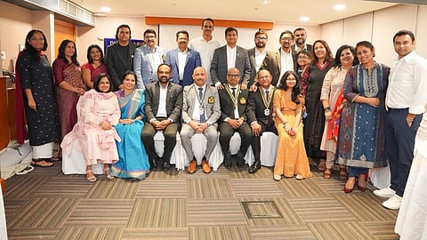 Dubai Oasis Lions Club office bearers take charge