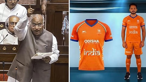 congress questions indian hockey team jersey colour change