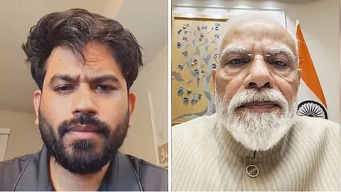 abhijeet dipke comments on pm modi social media video