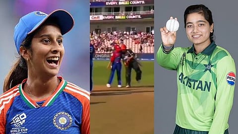 jemimah rodrigues hugged pakistan cricketer