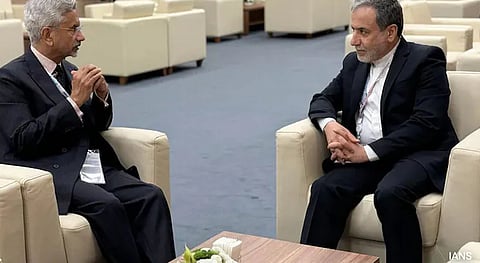 S. Jaishankar held a telephone conversation with the Iranian Foreign Minister