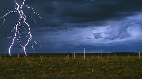 Five people died after being struck by lightning (Representative image)