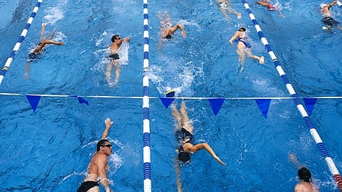 Swimming training for 14,000 students in Kerala (Representative image)