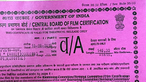 A Certicate movie Dhurandhar screened in MP school
