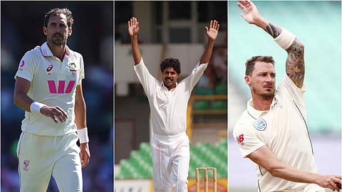 Australian pacer Mitchell Starc is set to break records of Kapil Dev and dale steyn in Test cricket 