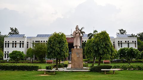 Jamia Millia University suspends students who protested against irregularities.