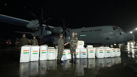 India sends fourth flight carrying 11 tonnes of humanitarian aid to Nepal