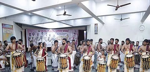 The Panchari Melam debut was remarkable.