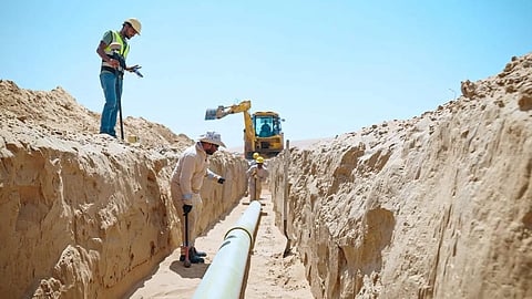 Sharjahs water supply network upgrade